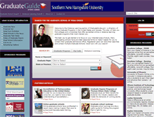 Tablet Screenshot of graduateguidedl.com